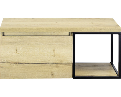 Koupelnová skříňka pod umyvadlo Sanox Frozen dub přírodní 100,2 x 43,6 x 45 cm Koupelnová skříňka pod umyvadlo Sanox Frozen dub přírodní 100,2 x 43,6 x 45 cm