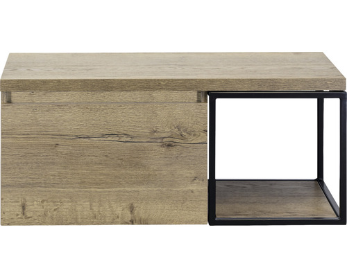 Koupelnová skříňka pod umyvadlo Sanox Frozen tabacco 100,2 x 43,6 x 45 cm Koupelnová skříňka pod umyvadlo Sanox Frozen tabacco 100,2 x 43,6 x 45 cm