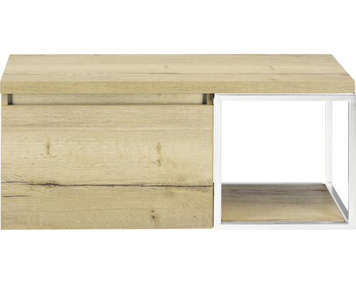 Koupelnová skříňka pod umyvadlo Sanox Frozen dub přírodní 100,2 x 43,6 x 45 cm Koupelnová skříňka pod umyvadlo Sanox Frozen dub přírodní 100,2 x 43,6 x 45 cm