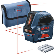 Křížový čárový laser Bosch GLL 2-10 Professional s pouzdrem a bateriemi
