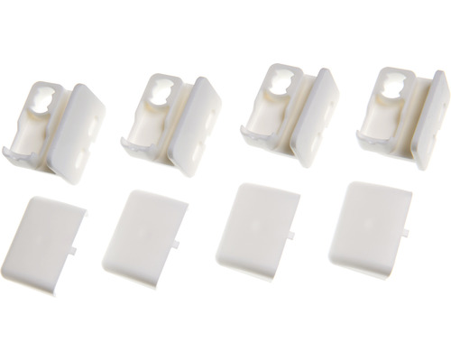 Sada plastových koncovek pro panely