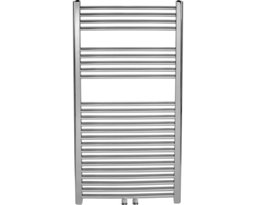 Koupelnový radiátor Novaservis chrom-rovné středové připojení 600/1600/RS,0-0