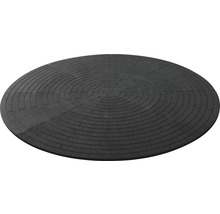 Kruhová dlažba s kruhovým vzorem