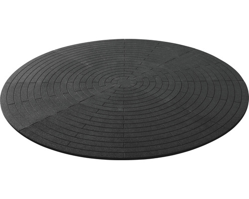 Kruhová dlažba s kruhovým vzorem