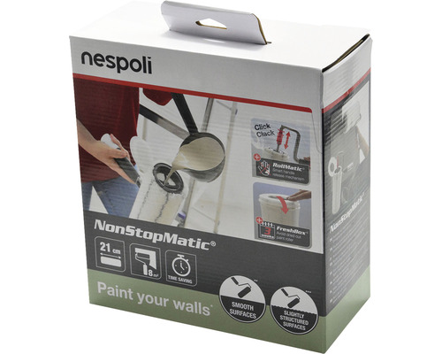 Sada Nespoli NonStopMatic s válečkem šířky 21 centimetrů