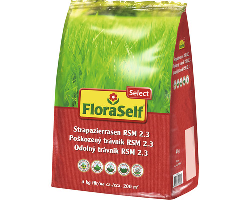 Travní směs poškozený trávník RSM 2.3 FloraSelf Select 4 kg