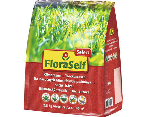 Travní směs suchý trávník FloraSelf Select 2,8 kg