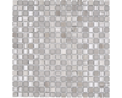 Mozaika mix 30x30 cm šedá XCM M590