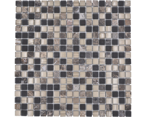 Mozaika mix 30x30 cm hnědá XCM M580