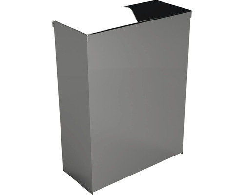 Obdélníková kovová poštovní schránka