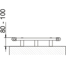Koupelnový radiátor Cordivari LISA 22 1160x600 mm 3551646101208