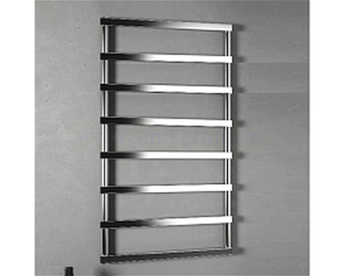 Ohřívač ručníků s několika vodorovnými tyčemi pro montáž na stěnu