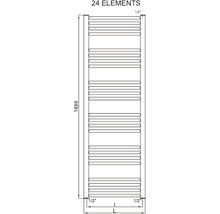 Koupelnový radiátor Cordivari VIMA 1496x600 mm bílá 3551650000214