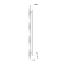 Koupelnový radiátor Cordivari VIMA 1496x600 mm bílá 3551650000214