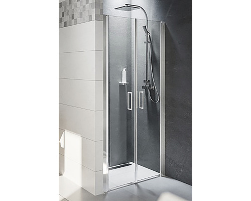 Sprchové dveře dvoukřídlé Riho Novik Z111 100x200 cm GZ6100000