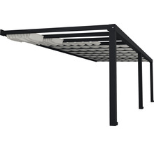 Pergola s látkovou střechou jako ochrana proti slunci