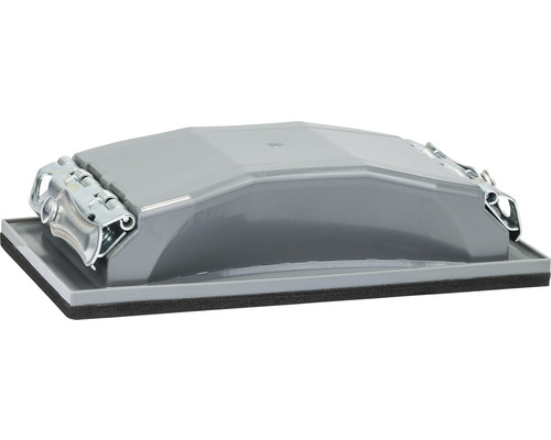 Ruční bruska s klipy pro upevnění brusného papíru