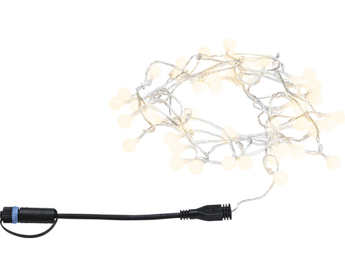 Světelný řetěz s kulatými lampami