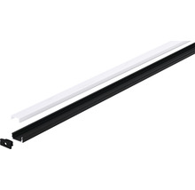LED profil s krytem a upevňovací sponou