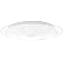 Bílé LED stropní svítidlo s efektem hvězdné oblohy