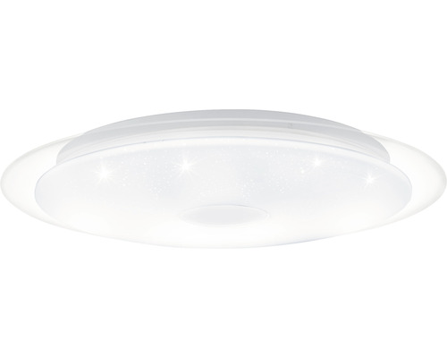 Bílé LED stropní svítidlo s efektem hvězdné oblohy