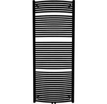 Koupelnový radiátor Rotheigner SWING-M 1810 x 595 mm matně černý přípojka uprostřed dole