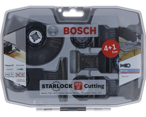 Sada pilových listů pro multifunkční nářadí Bosch Starlock v plastovém obalu