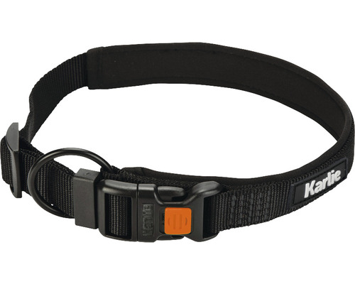 Obojek pro psy Karlie Art Sportiv Premium vel. XXL 30 mm 55 – 60 cm černý