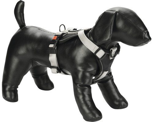 Postroj pro psy Karlie Art Sportiv Premium Y postroj vel. S 20 mm 45 – 57 cm šedý Postroj pro psa na psí figuríně