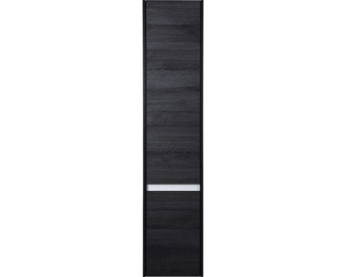 Koupelnová skříňka vysoká Sanox Dante dub černý 35 x 160 x 35 cm
