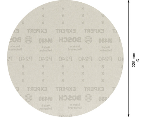 Brusný kotouč Bosch o průměru 225 milimetrů