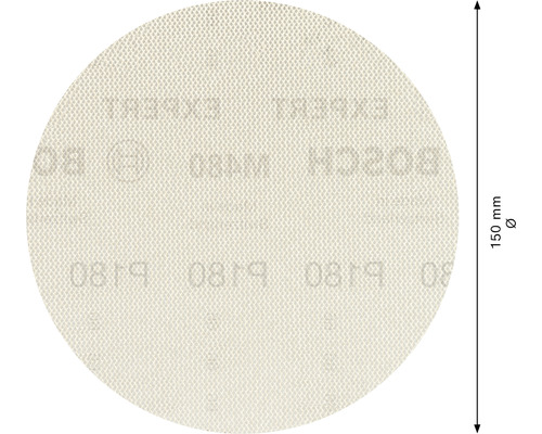 Brusný kotouč, zrnitost P180, průměr cca 150 mm