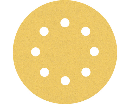Brusný papír pro excentrické brusky Bosch Ø 115 mm, zrnitost 120, děrovaný, 50 ks Brusný papír pro excentrické brusky Bosch Ø 115 mm, zrnitost 120, děrovaný, 50 ks