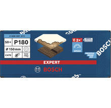 Brusný papír pro excentrické brusky Bosch Ø 150 mm, zrnitost 180, děrovaný, 50 ks-thumb-1