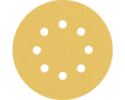 Brusný papír pro excentrické brusky Bosch Ø 125 mm, zrnitost 80, děrovaný, 50 ks Brusný papír pro excentrické brusky Bosch Ø 125 mm, zrnitost 80, děrovaný, 50 ks