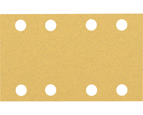 Brusný papír pro vibrační brusky Bosch 80 x 133 mm, zrnitost 80, děrovaný, 50 ks Brusný papír pro vibrační brusky Bosch 80 x 133 mm, zrnitost 80, děrovaný, 50 ks