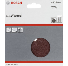 Sada brusných kotoučů Bosch na dřevo, průměr 125 mm, 10 kusů