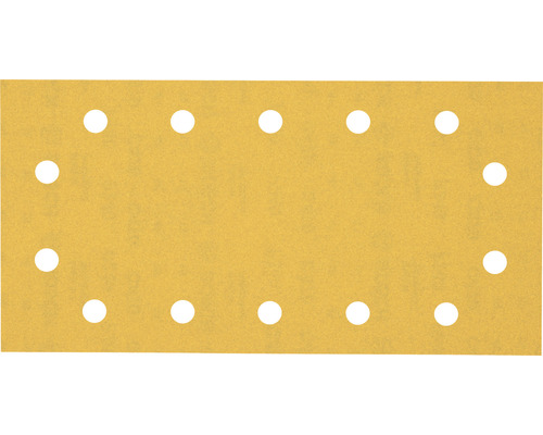 Brusný papír pro vibrační brusky Bosch 115 x 230 mm, zrnitost 240, děrovaný, 50 ks Brusný papír pro vibrační brusky Bosch 115 x 230 mm, zrnitost 240, děrovaný, 50 ks