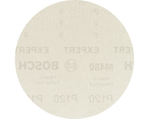 Brusný papír pro excentrické brusky Bosch M480 Ø 125 mm, zrnitost 120, neděrovaný, 50 ks Brusný papír pro excentrické brusky Bosch M480 Ø 125 mm, zrnitost 120, neděrovaný, 50 ks