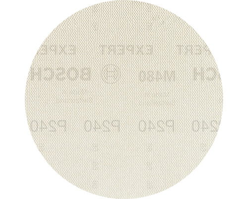 Brusný papír pro excentrické brusky Bosch M480 Ø 125 mm, zrnitost 240, neděrovaný, 50 ks Brusný papír pro excentrické brusky Bosch M480 Ø 125 mm, zrnitost 240, neděrovaný, 50 ks
