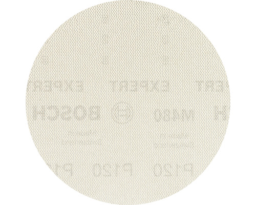 Brusný papír pro excentrické brusky Bosch M480 Ø 150 mm, zrnitost 120, neděrovaný, 50 ks Brusný papír pro excentrické brusky Bosch M480 Ø 150 mm, zrnitost 120, neděrovaný, 50 ks