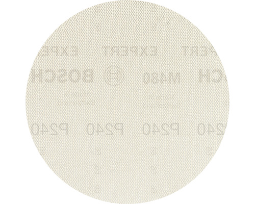 Brusný papír pro excentrické brusky Bosch M480 Ø 150 mm, zrnitost 240, neděrovaný, 50 ks Brusný papír pro excentrické brusky Bosch M480 Ø 150 mm, zrnitost 240, neděrovaný, 50 ks
