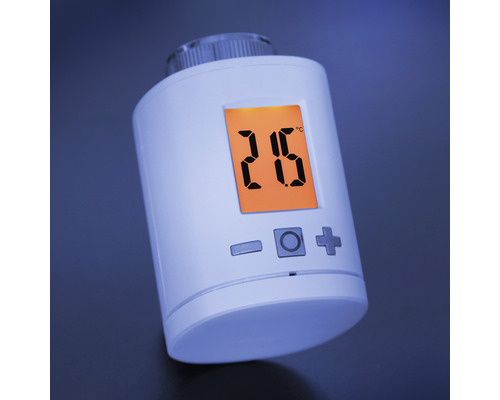 Elektronická termostatická hlavice s displejem
