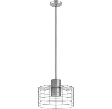 Závěsná lampa s kovovou klecí
