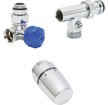 Sada termostatických ventilů Schulte smíšený provoz verze pravá 1/2" chrom 7062002-3
