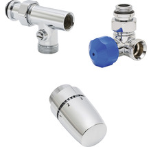 Sada termostatických ventilů Schulte smíšený provoz verze levá 1/2" chrom 7060002-5