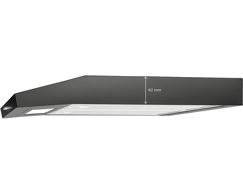 Odsavač par s výškou 82 milimetrů