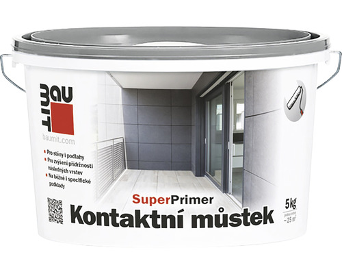 BAUMIT kontaktní můstek Superprimer 5kg Kbelík stavební penetrace SuperPrimer kontaktní můstek