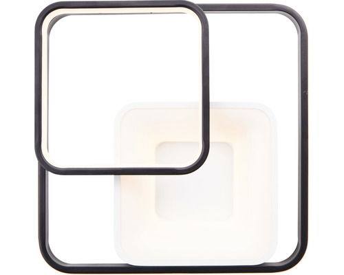 Čtvercové LED stropní svítidlo s černým rámem