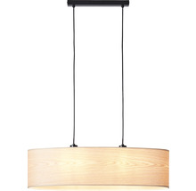 Lustr Brilliant Romm 2xE27 60 W černo/hnědý